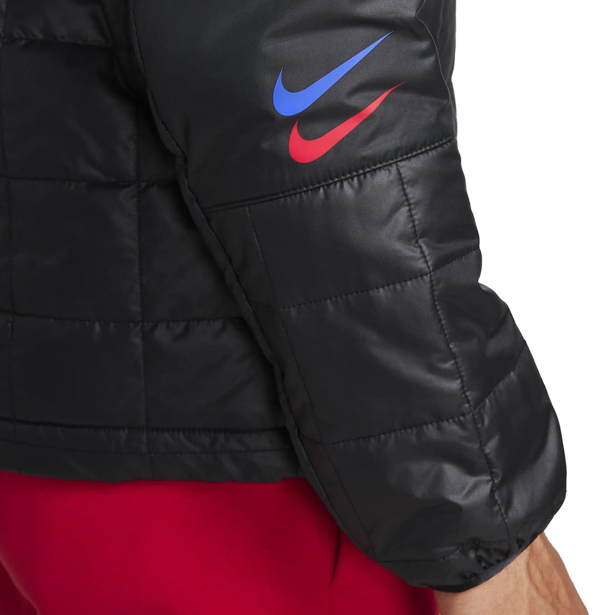 FC Barcelona black UCL presentation bomber jacket 2022/23 - Nike-3