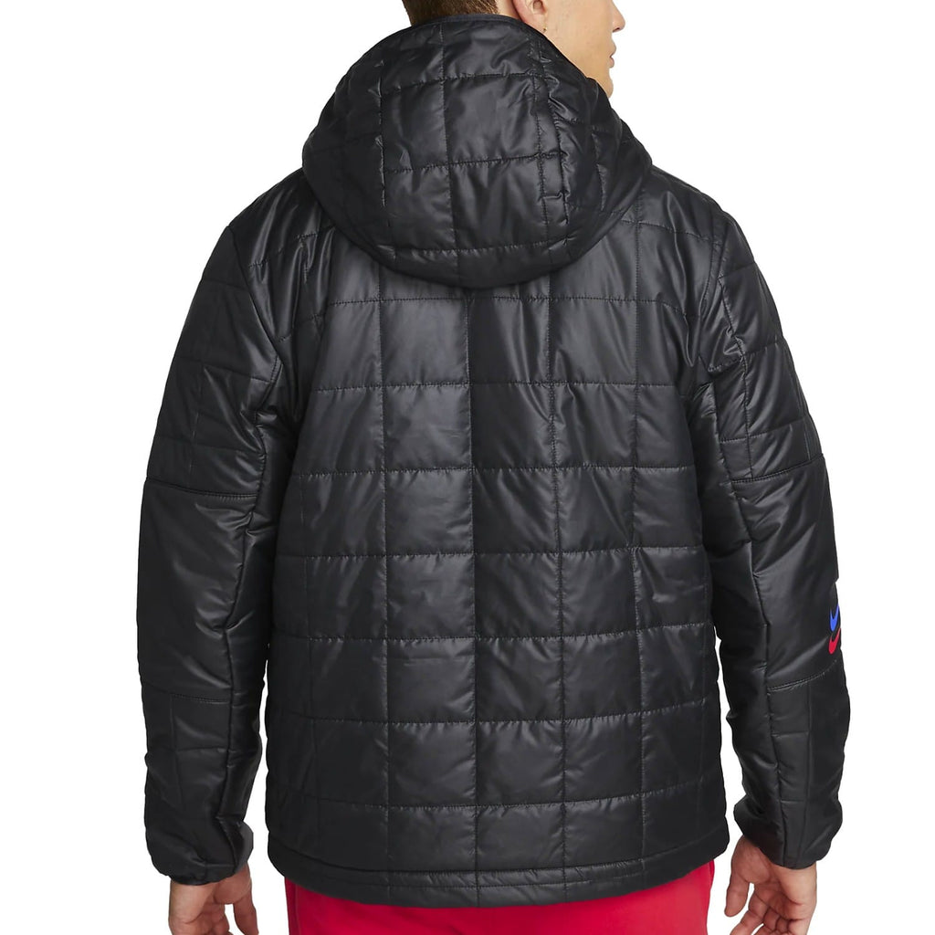 FC Barcelona black UCL presentation bomber jacket 2022/23 - Nike-1