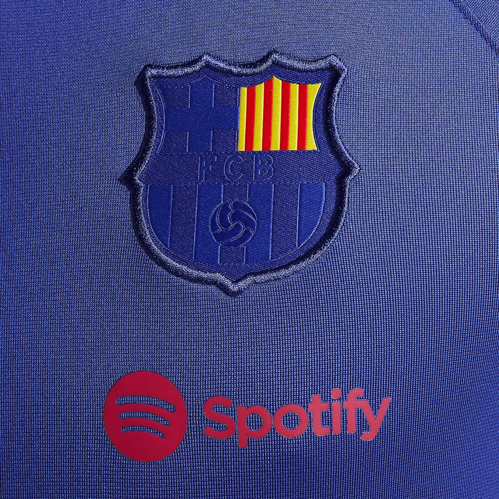 FC Barcelona blue training presentation hooded tracksuit 2023 - Nike-4