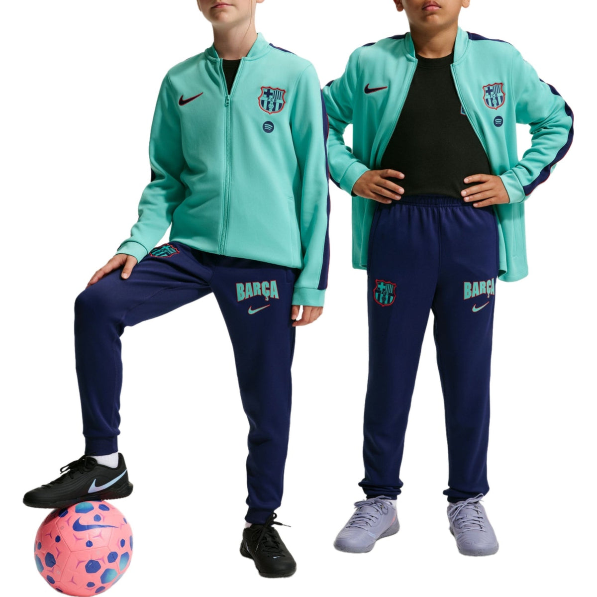 Kids - FC Barcelona UCL training presentation tracksuit 2026/27 - Nike-1