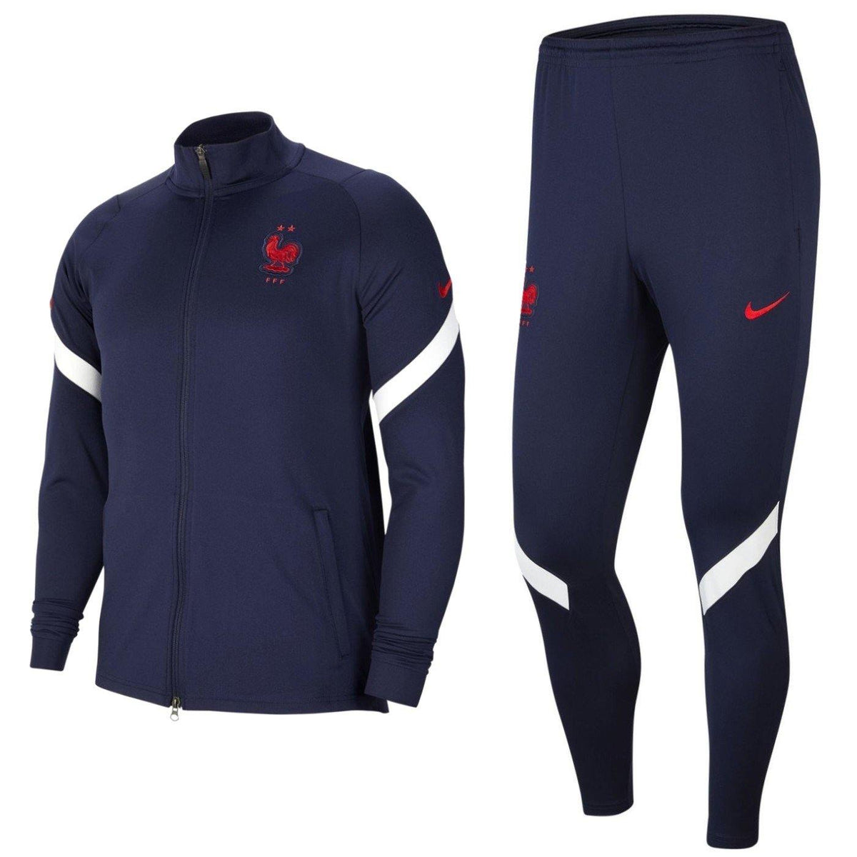 France training presentation Soccer tracksuit 2020/21 navy - Nike-0