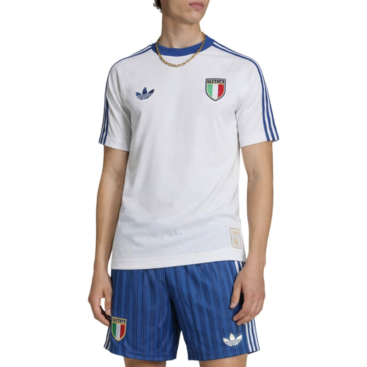 Italy Originals short sleeves presentation casual set 2026/27 - Adidas-0