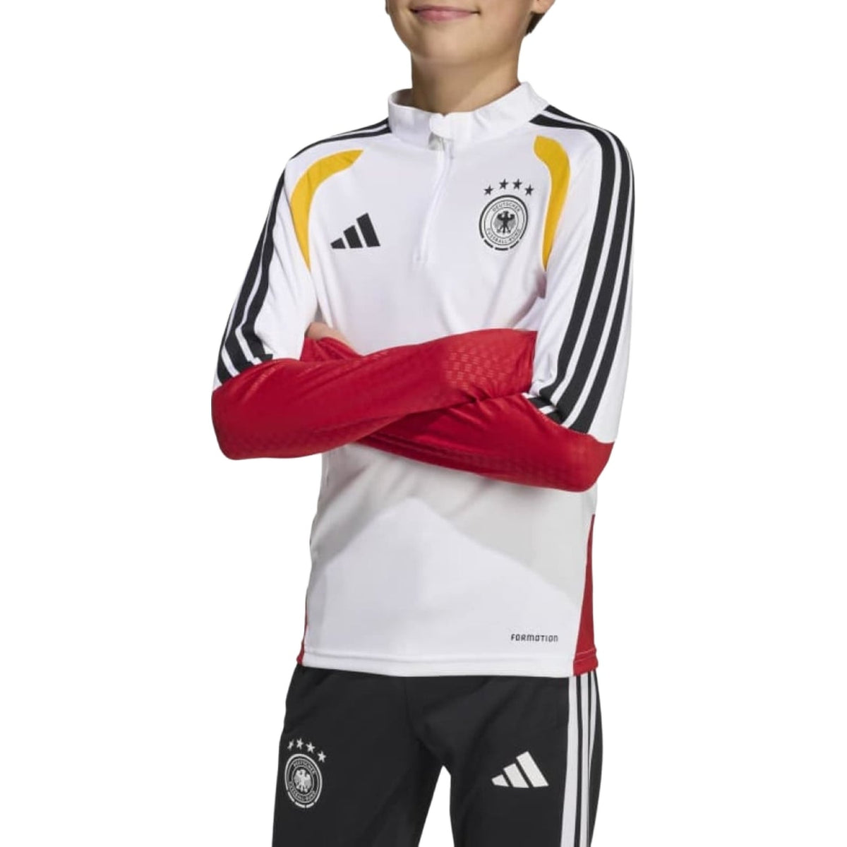 Kids - Germany training technical soccer tracksuit 2026/27 - Adidas-0