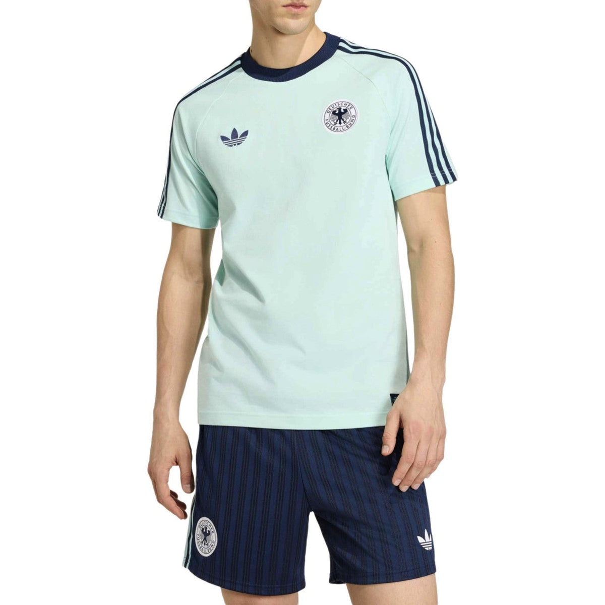 Germany Originals short sleeves presentation casual set 2026/27 - Adidas-0