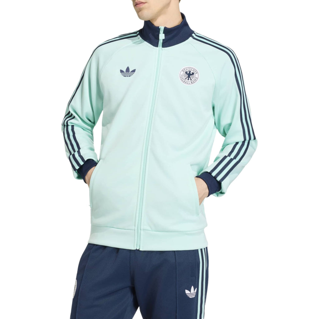 Germany light blue Originals casual presentation tracksuit 2026/27 - Adidas-0