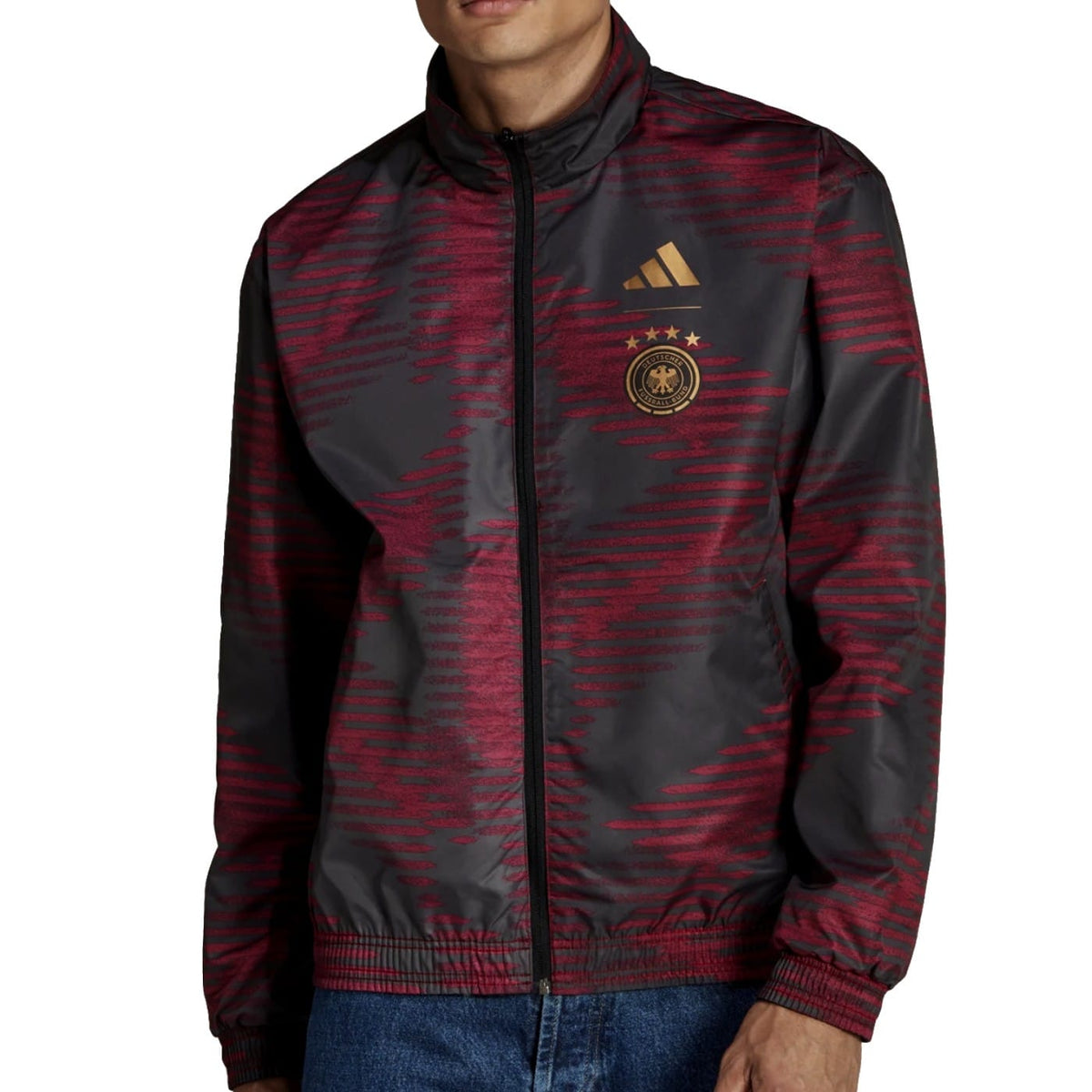Germany pre-match presentation Soccer tracksuit 2022/23 - Adidas-3