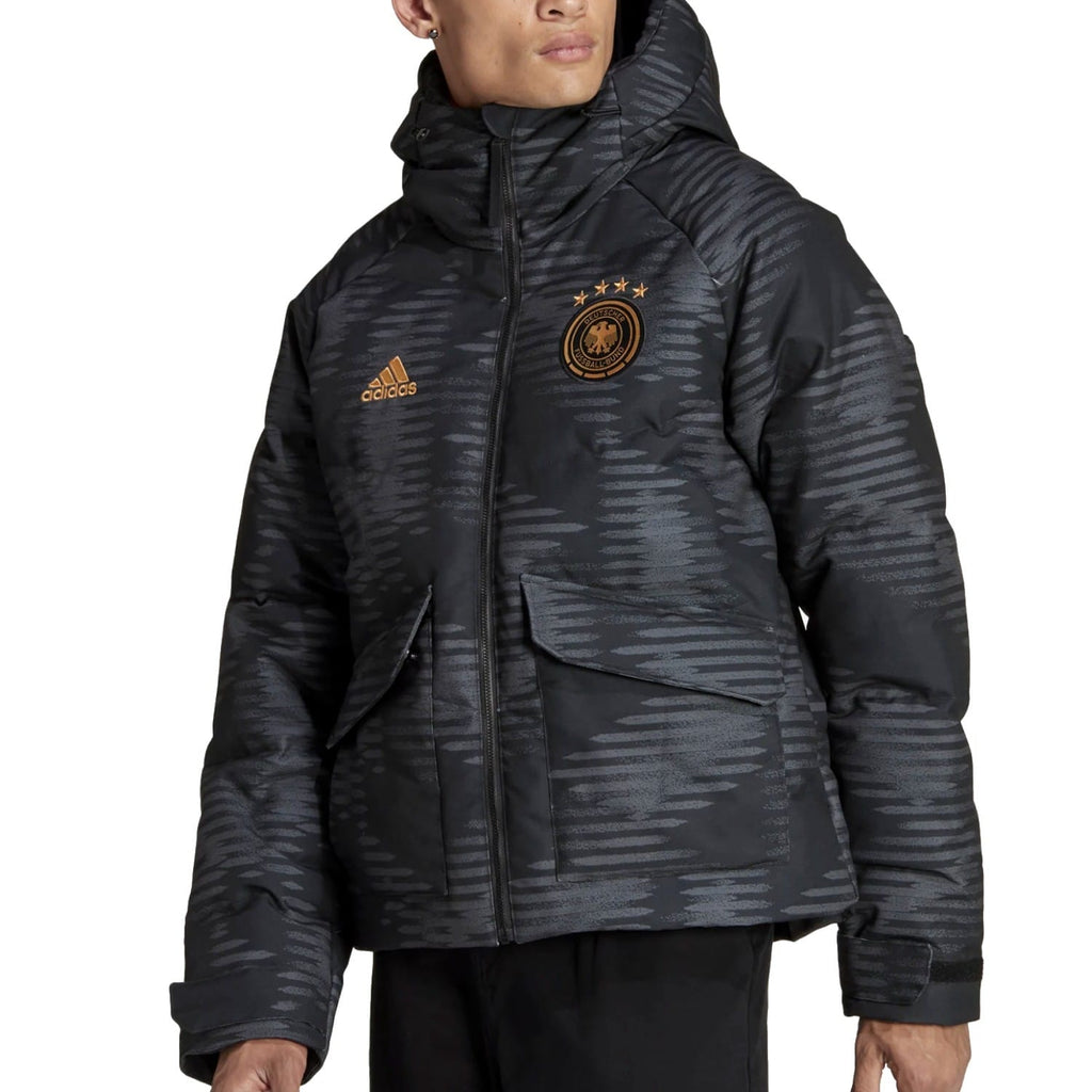 Germany casual padded bomber jacket 2022/23 - Adidas-1