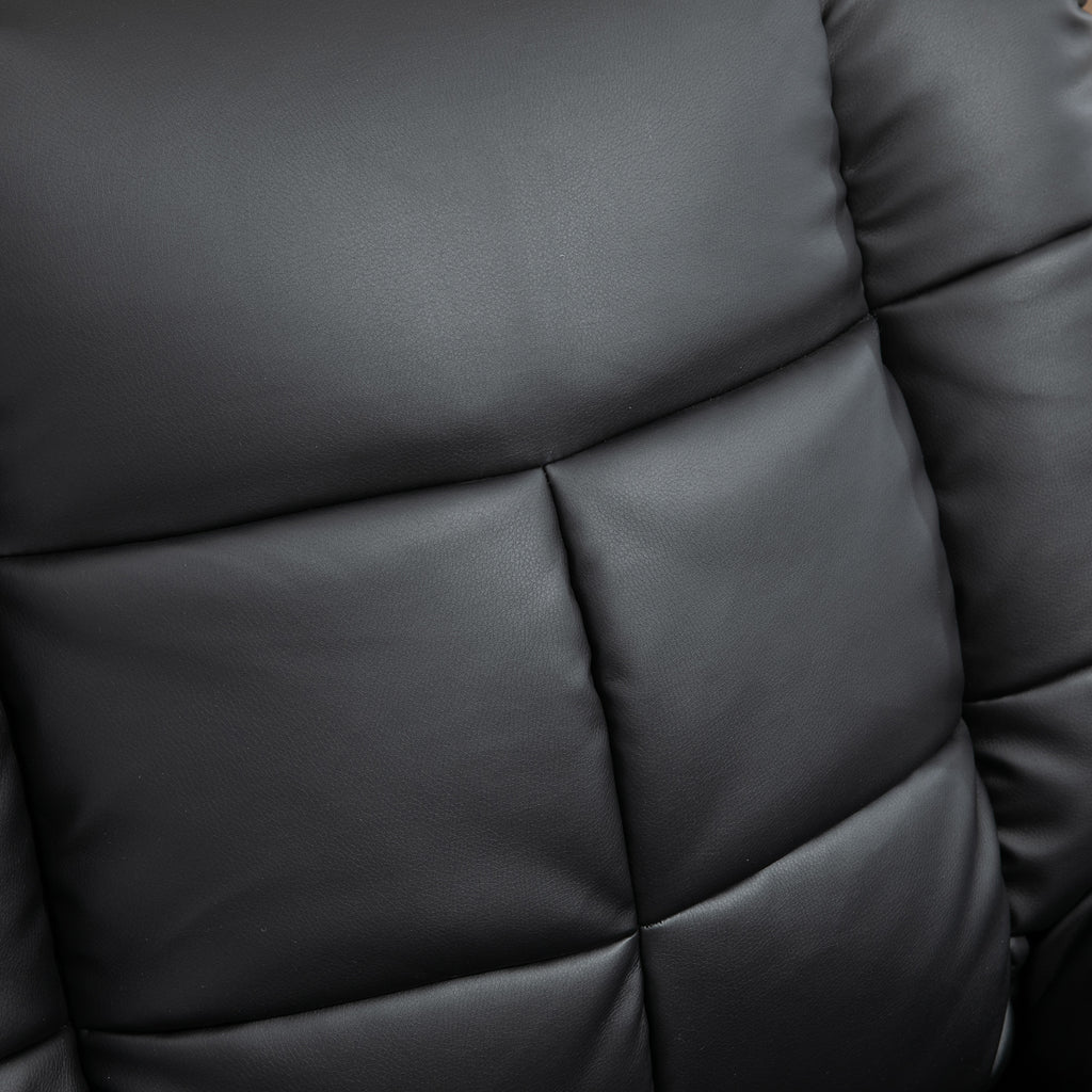 Fauteuil de massage fauteuil de relaxation massant avec dossier inclinable manuellement et repose-pied chaise TV-7