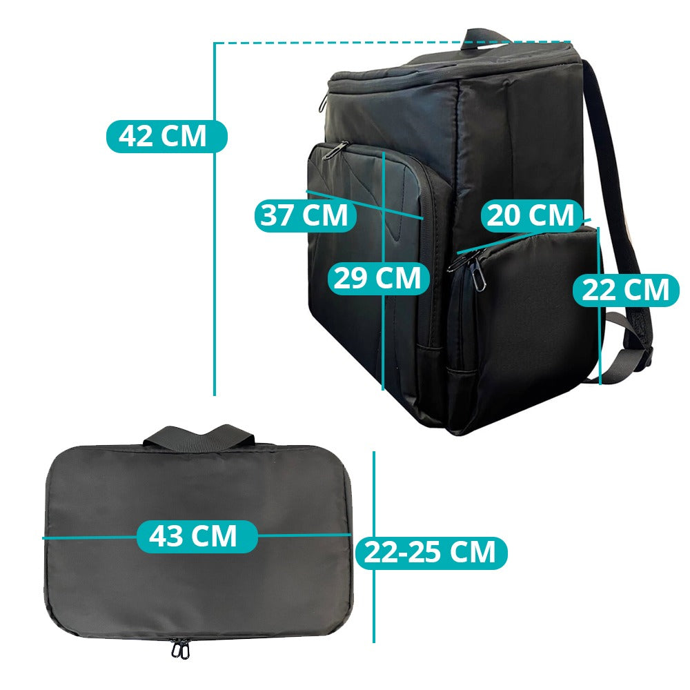 Zaino imbottito per console e accessori PS5 e Xbox