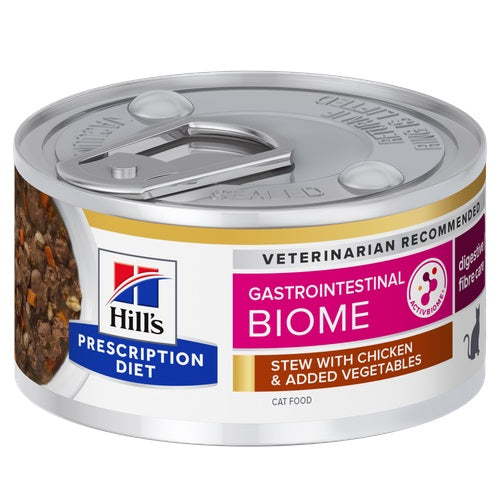 HILL'S PRESCRIPTION DIET FELINE STEW GASTROINTESTINAL BIOME 82 GR.