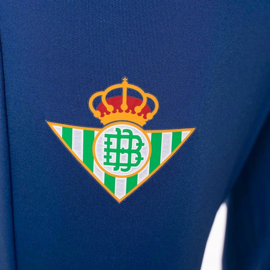 Betis Sevilla soccer training sweat tracksuit 2022/23 navy - Hummel-4