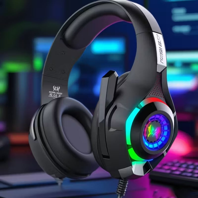 Gaming Headset PC PS4 PS5 Xbox RGB-1