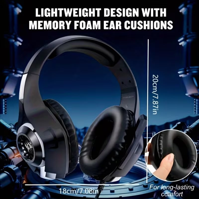 Gaming Headset PC PS4 PS5 Xbox RGB-2