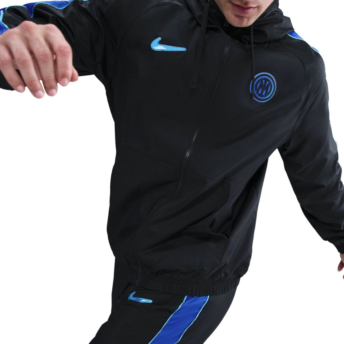 Inter Milan club woven presentation Soccer tracksuit 2025/26 - Nike-3