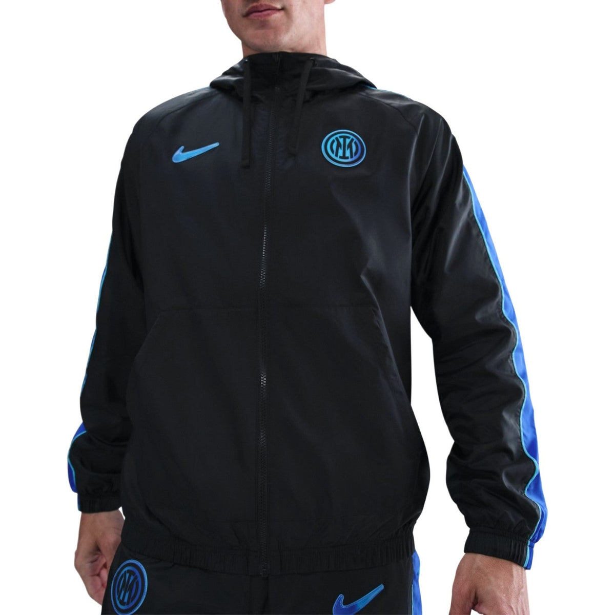Inter Milan club woven presentation Soccer tracksuit 2025/26 - Nike-1