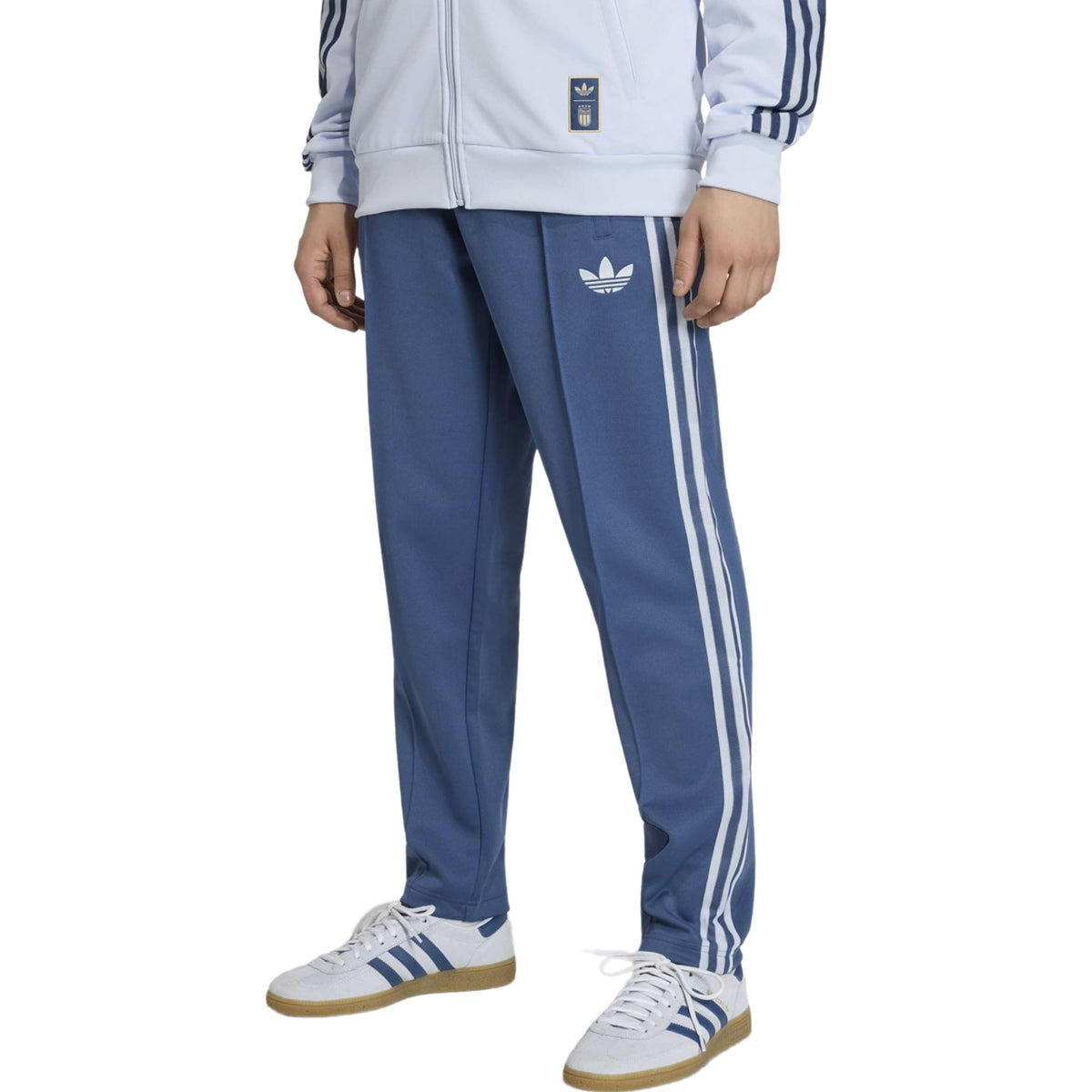Italy light blue Originals casual presentation tracksuit 2026/27 - Adidas-4