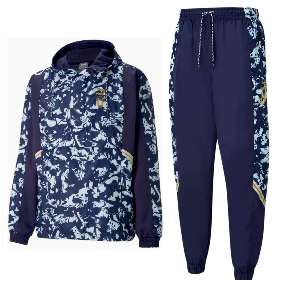 Italy streetwear woven presentation tracksuit 2021/22 - Puma-0