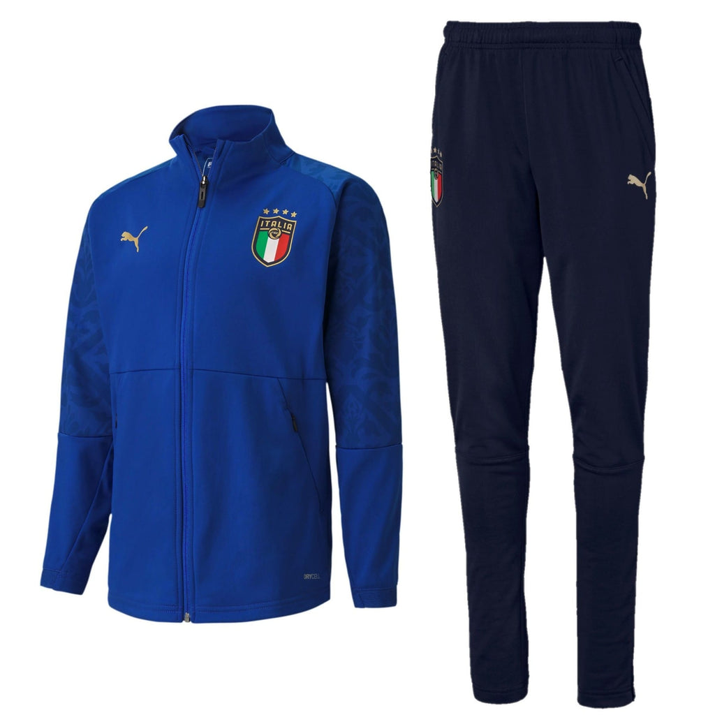 Kids - Italy pre-match presentation Soccer tracksuit 2020/21 - Puma-0