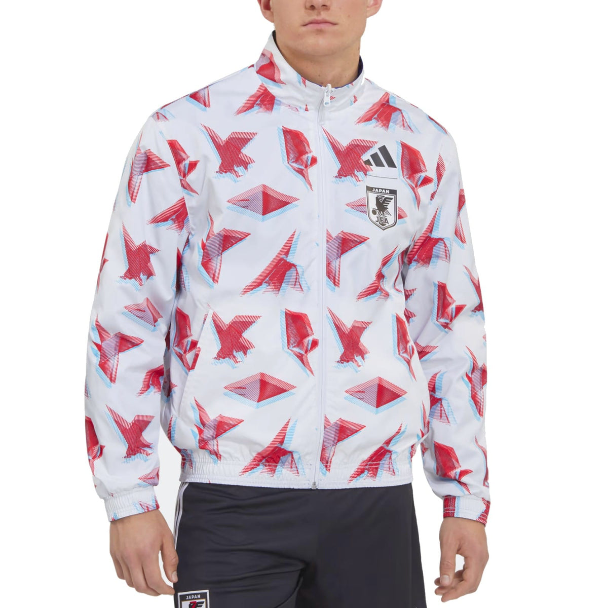 Japan pre-match presentation reversible Soccer jacket 2022/23 - Adidas-2