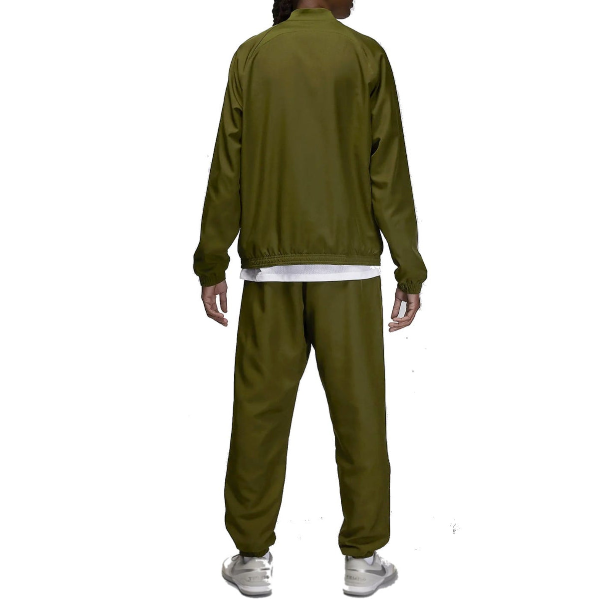 Jordan x PSG green training presentation Soccer tracksuit 2024 - Nike-1