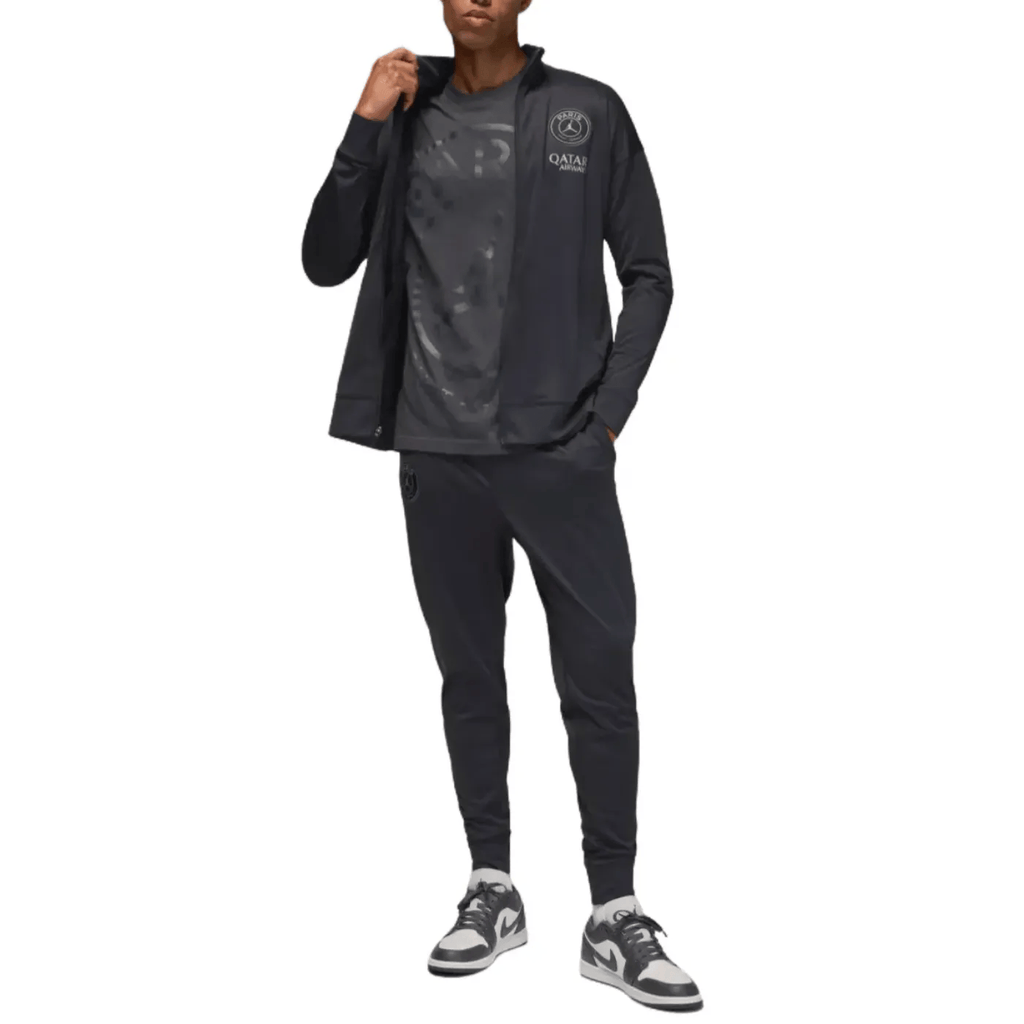 Jordan x PSG black training presentation Soccer tracksuit 2026 - Jordan-3