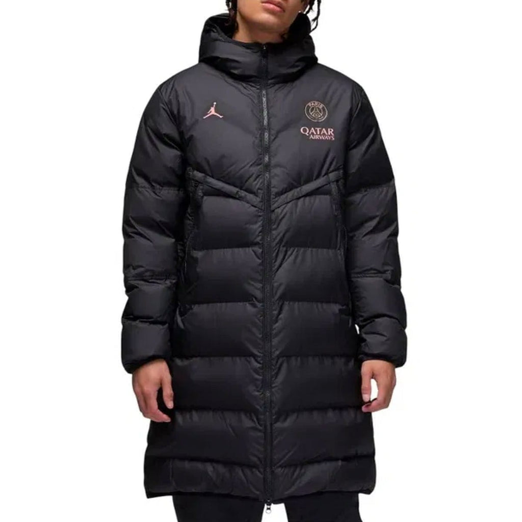 Jordan x PSG UCL black Parka down padded jacket 2024/25 - Jordan-0