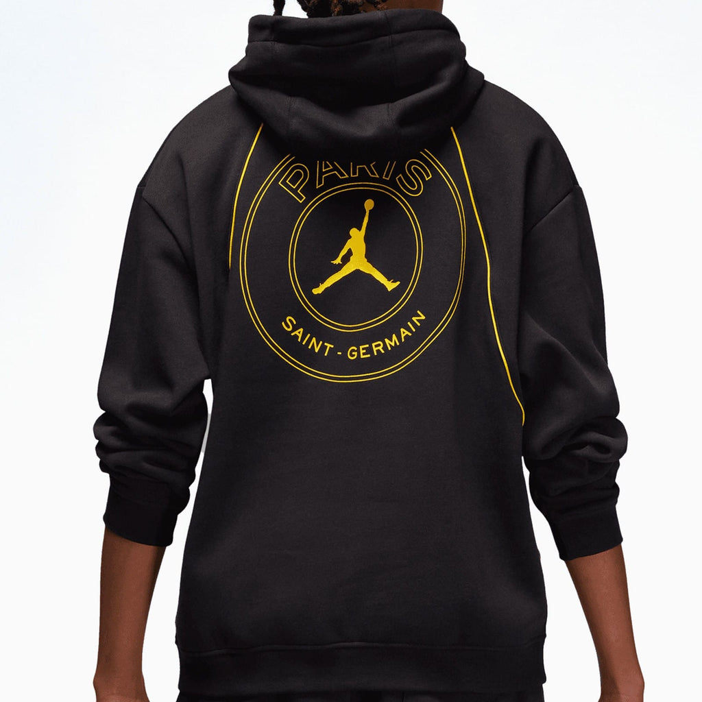 Jordan x PSG Casual Fleece fanwear presentation tracksuit 2023 black - Jordan-2