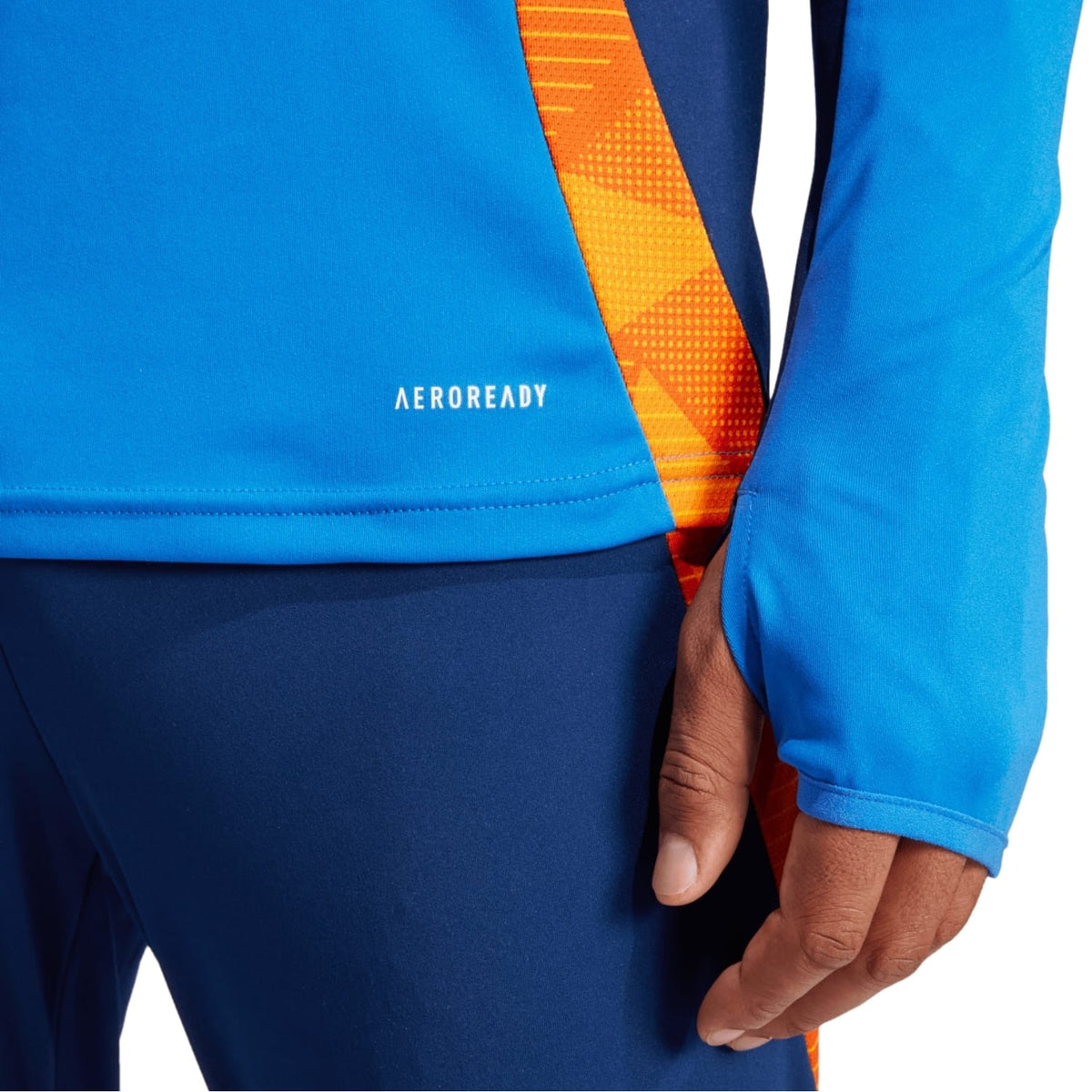 Juventus light blue training technical soccer tracksuit 2025 - Adidas-4