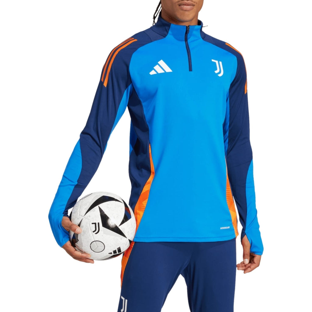 Juventus light blue training technical soccer tracksuit 2025 - Adidas-0