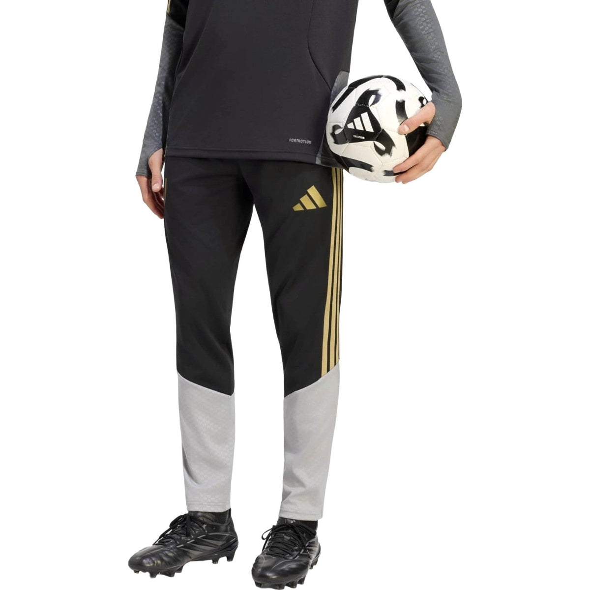 Juventus dark grey EU training technical tracksuit 2026/27 - Adidas-1