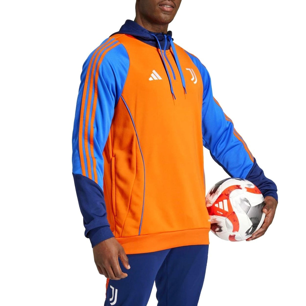Juventus hooded training technical soccer tracksuit 2024/25 - Adidas-0