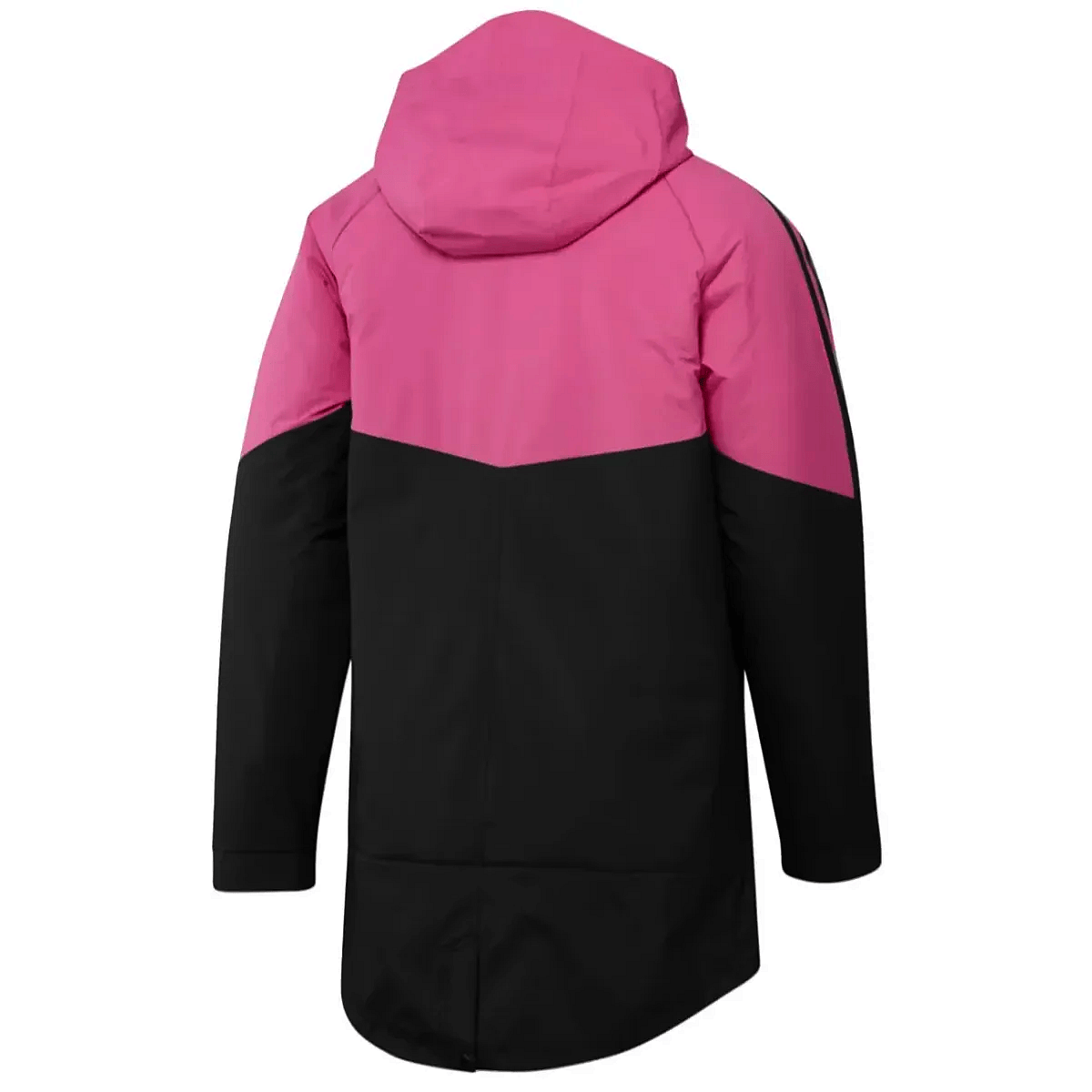 Juventus Soccer parka down jacket 2022 pink/black - Adidas-1