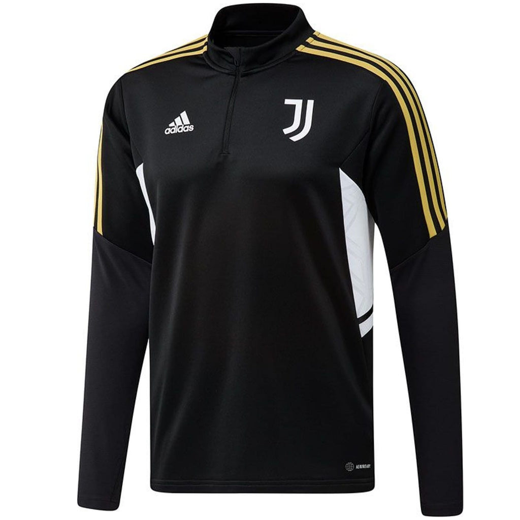Juventus black training technical soccer tracksuit 2022/23 - Adidas-4