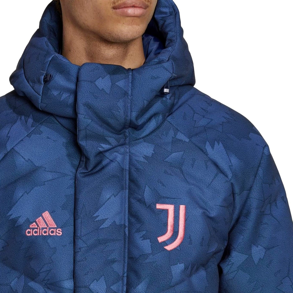 Juventus FC padded down long jacket 2023 - Adidas-3