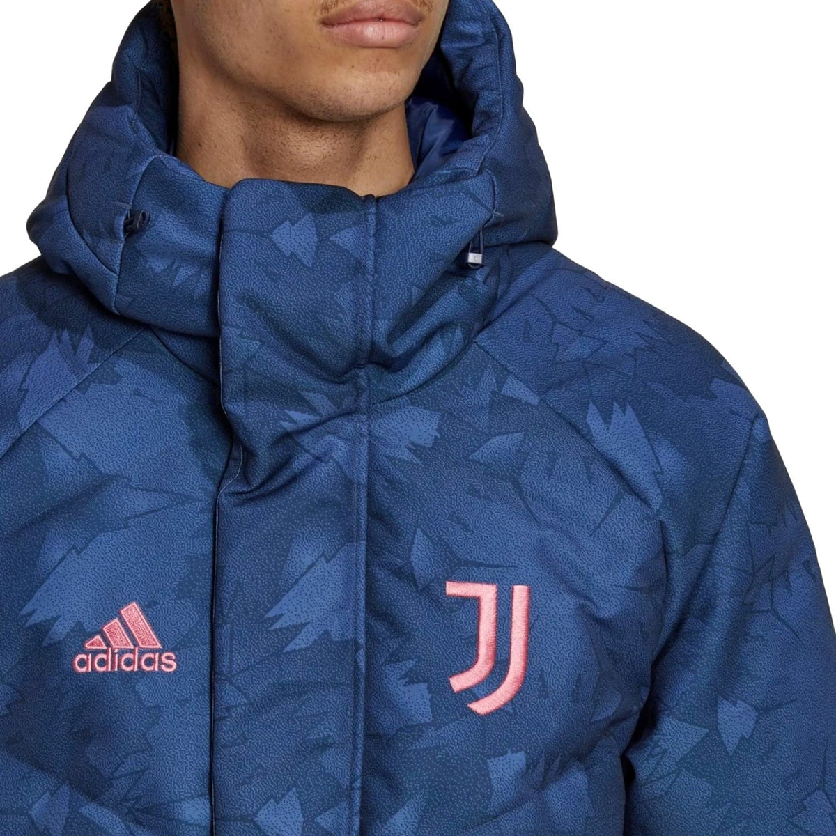 Juventus FC padded down long jacket 2023 - Adidas-3