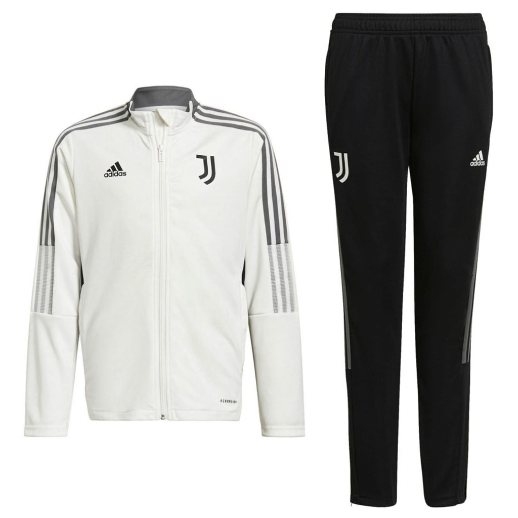 Kids - Juventus training presentation tracksuit 2021/22 - Adidas-0