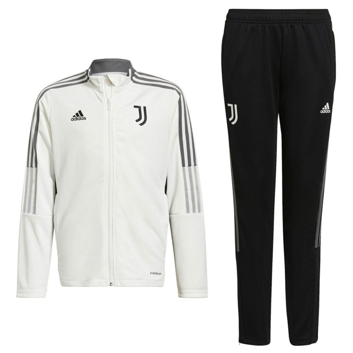 Kids - Juventus training presentation tracksuit 2021/22 - Adidas-0