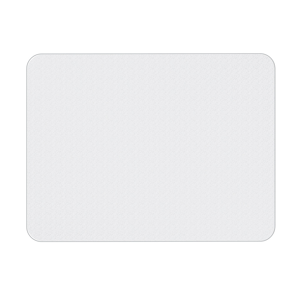 Tapis de chaise de bureau rectangulaire, antidérapants en plastique transparent 90x120cm-0