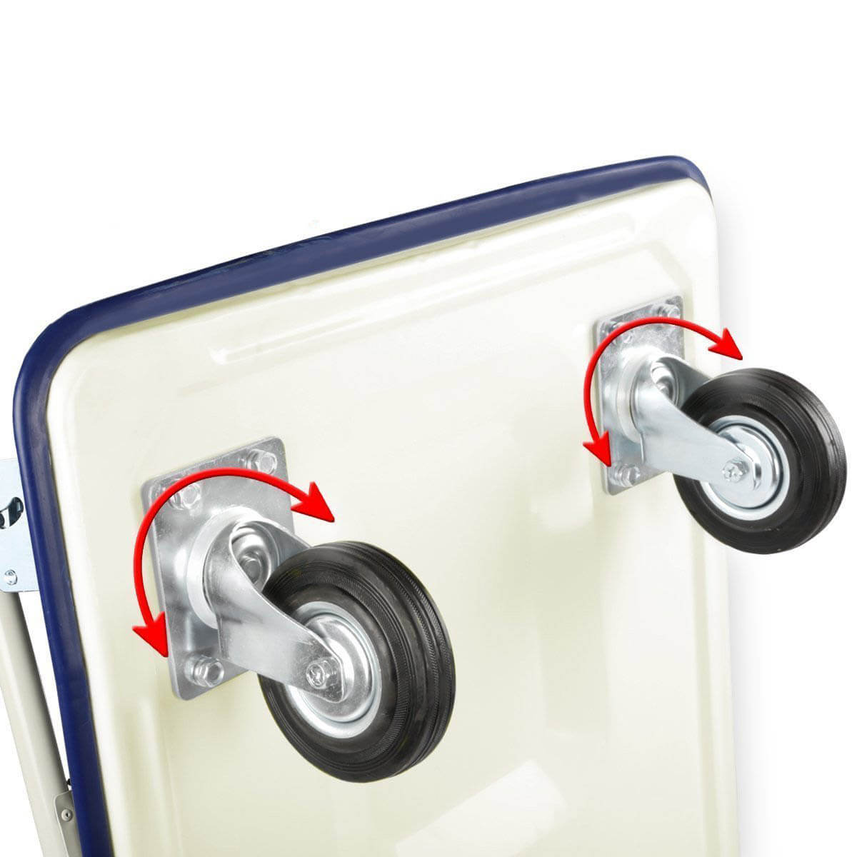 Carrello pieghevole a 4 ruote – portata 150 kg