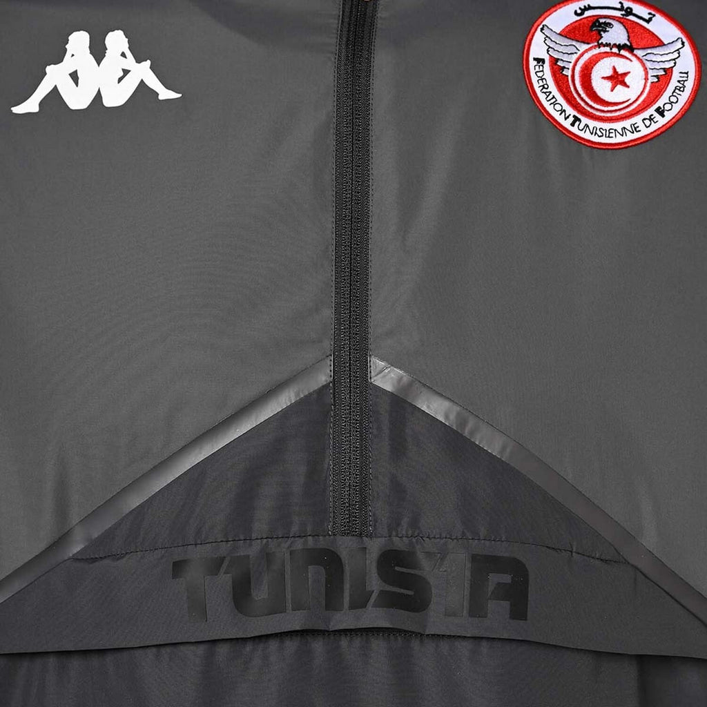 Tunisia national team presentation soccer tracksuit 2024/25 - Kappa-3
