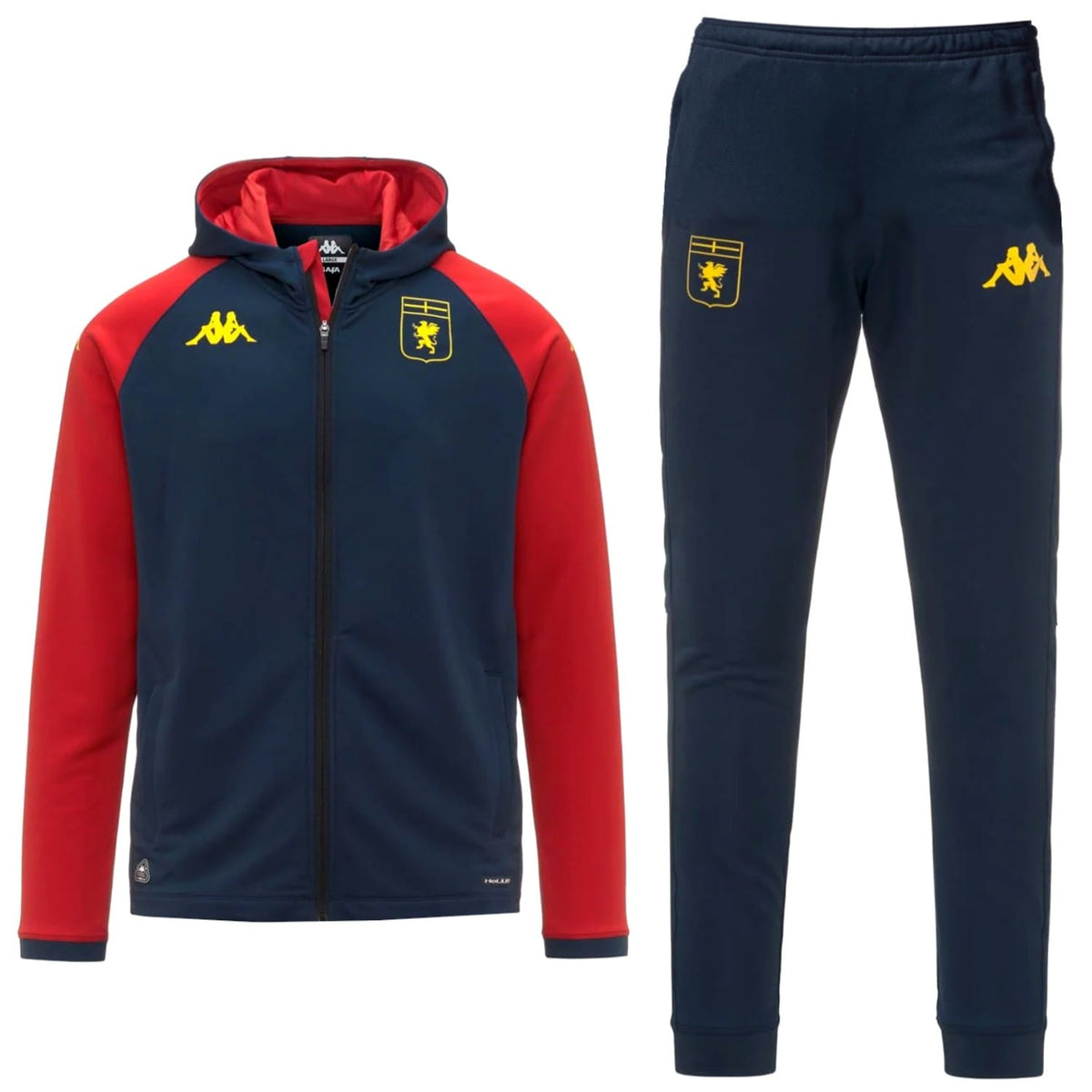 Genoa CFC hooded presentation soccer tracksuit 2025/26 - Kappa-0