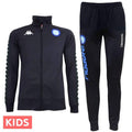 Kids - SSC Napoli UCL navy presentation soccer tracksuit 2018/19 - Kappa-0