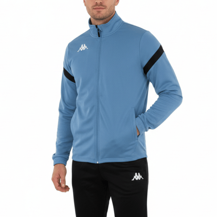 Dalcito premium Tracksuit Italian Slim-Fit Training/Casual Set - Light blue - Kappa-0