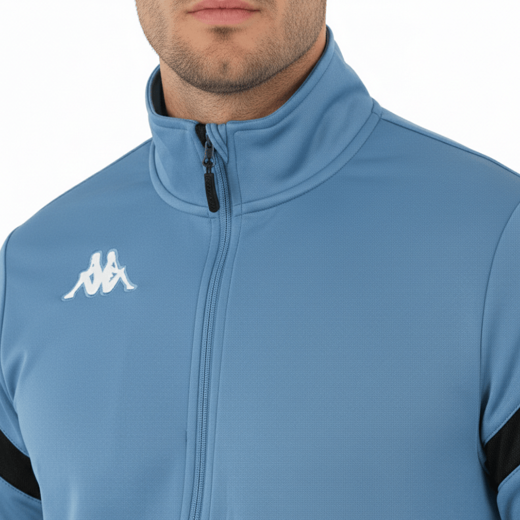 Dalcito premium Tracksuit Italian Slim-Fit Training/Casual Set - Light blue - Kappa-2