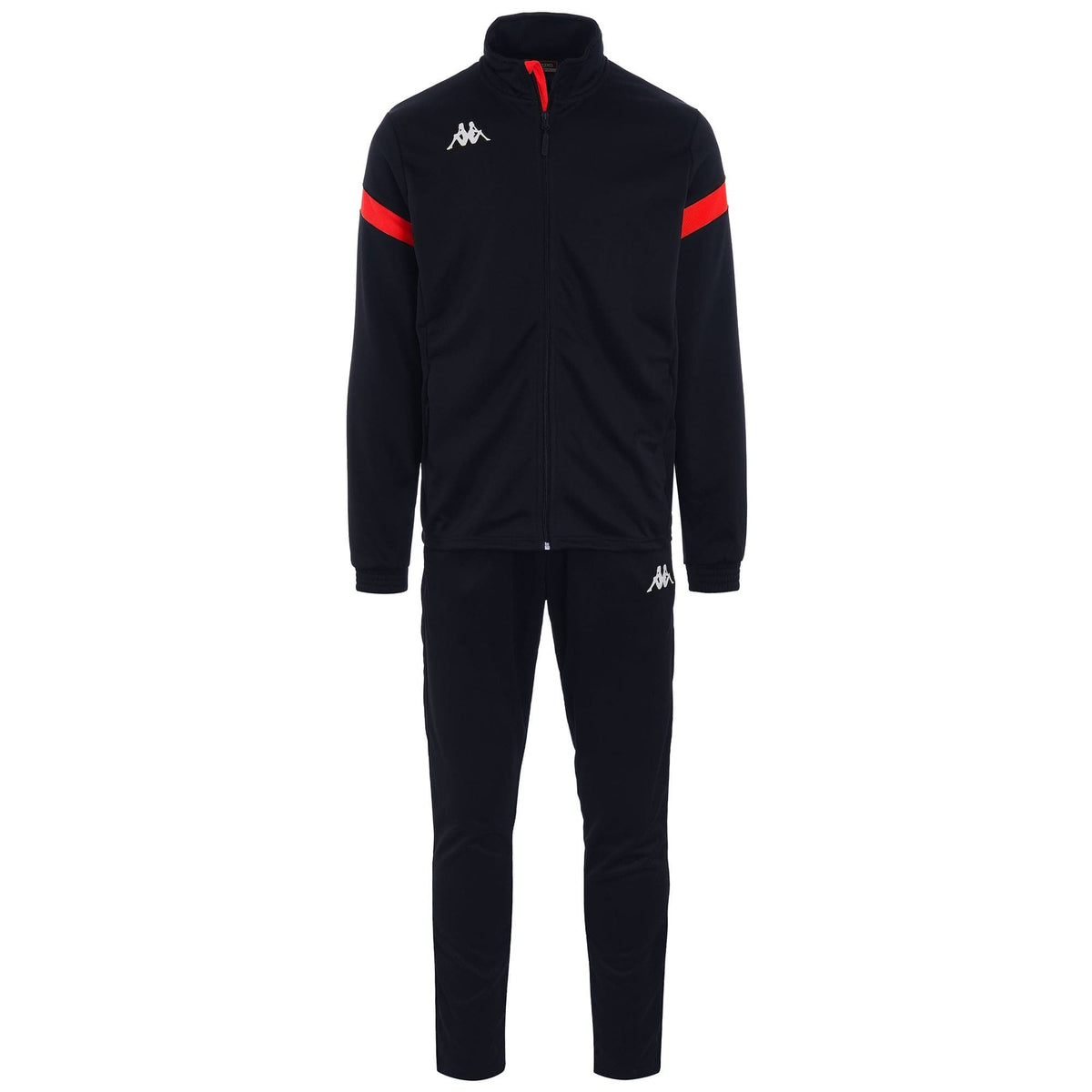 Dalcito premium Tracksuit Italian Slim-Fit Training/Casual Set - Dark blue/Red - Kappa-2
