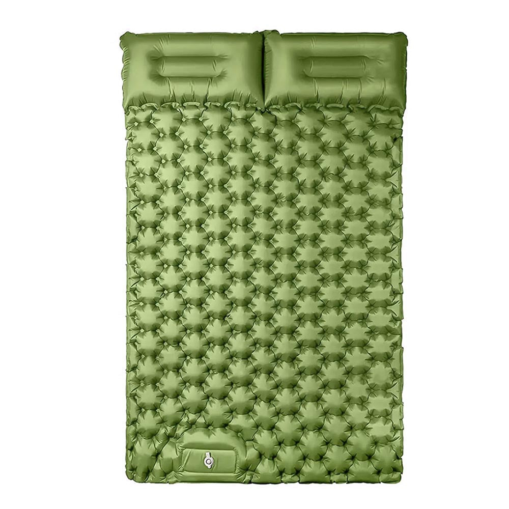 Materassino da campeggio per 2 persone – verde