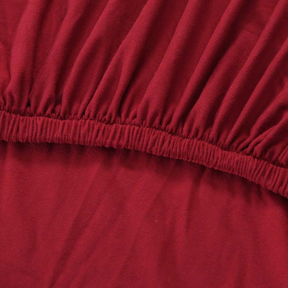 Copridivano lavabile bordeaux per 2 posti