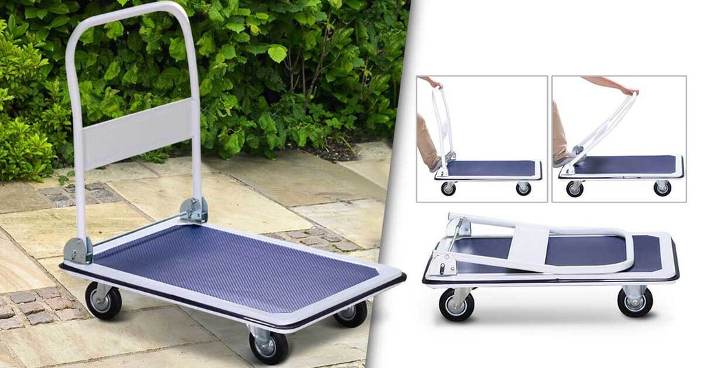 Carrello pieghevole a 4 ruote – portata 150 kg