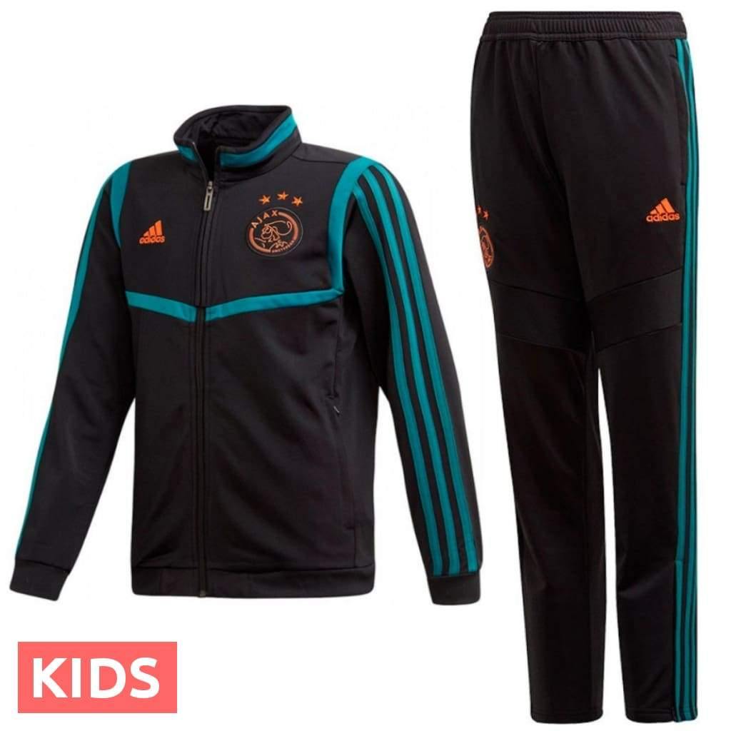 Kids - Ajax Amsterdam Training/Presentation Soccer Tracksuit 2019/20 - Adidas-0