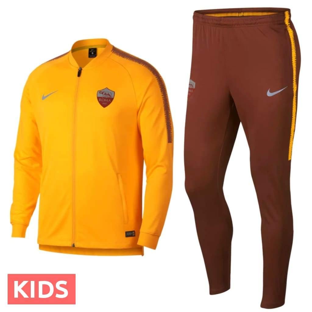Kids - AS Roma UCL presentation soccer tracksuit 2018/19 - Nike-0